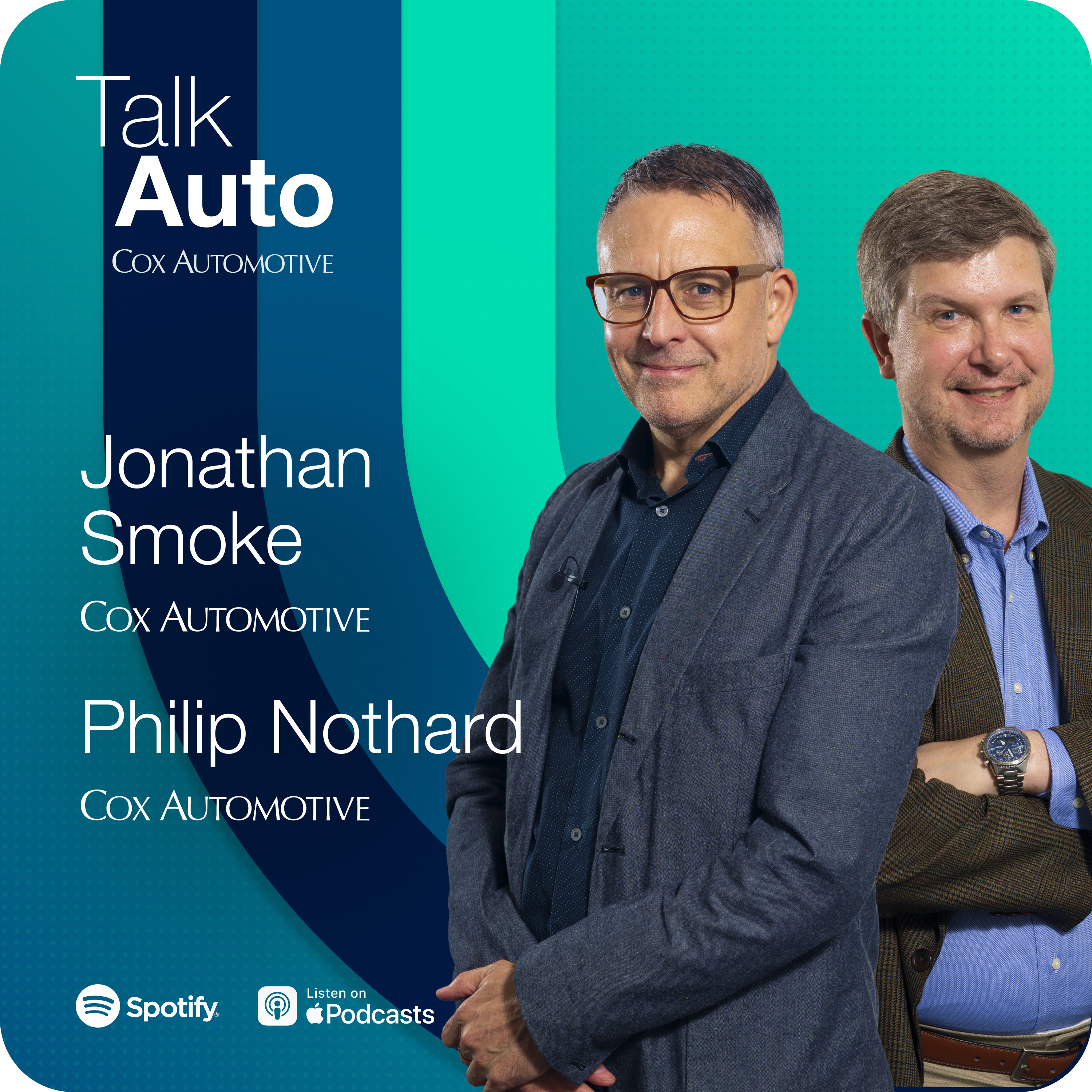 Talk Auto episode 13 cover art - Philip Nothard & Jonathan Smoke