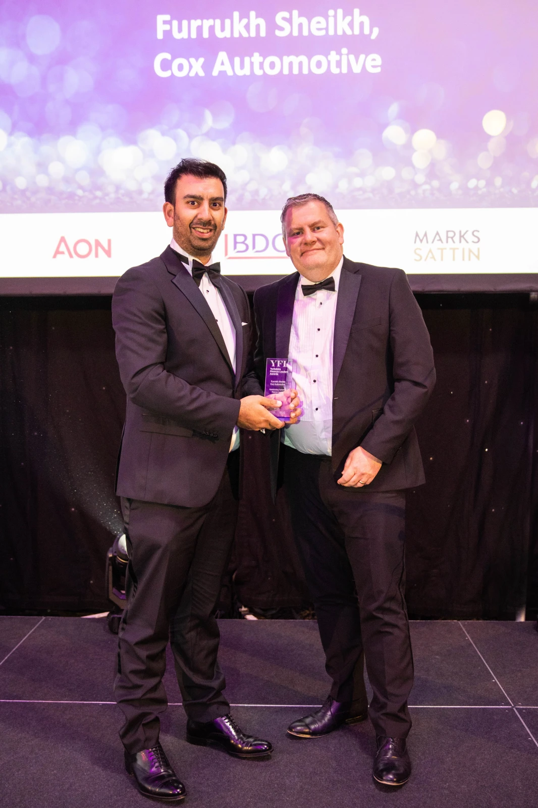Furrukh Sheikh wins Yorkshire Finance Leaders award