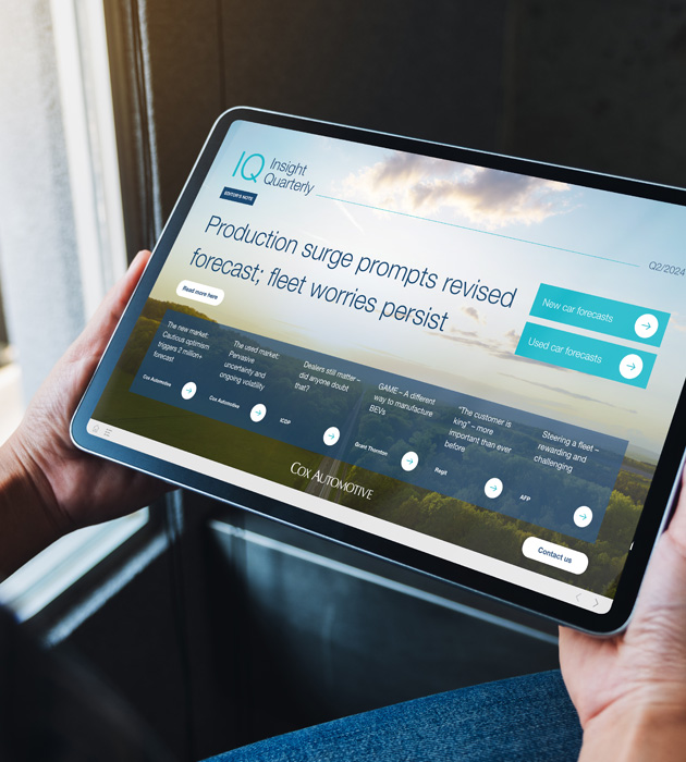 Cox automotive insight quarterly on screen