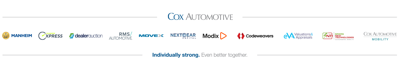 Cox Automotive - Individually strong, even better together.
